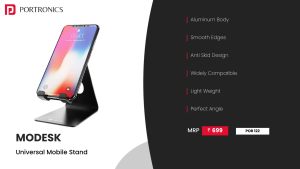 Modesk Universal Phone Holder (POR 122) Black