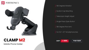 Clamp M2 Mobile Phone Holder (POR 1609) Black
