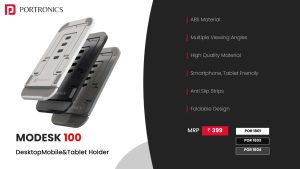 Modesk 100 Desktop Mobile & Tablet Holder (POR 1801) White