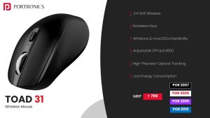 Toad 31 2.4 GHB Wireless Mouse (POR 2008) White