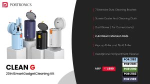 Clean G 20 in 1 Smart Gadget Cleaning Kit (POR 2031) White