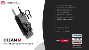 Clean M Multifunctional Cleaning Kit (POR 2033) Black