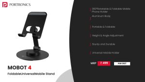 Mobot 4 360*Degree Universal Mobile Holder (POR 2637) Black