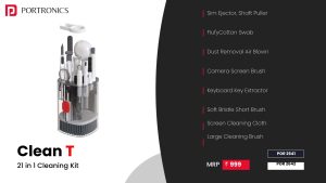 Clean T 21 in 1 Cleaning Kit (POR 2642) White